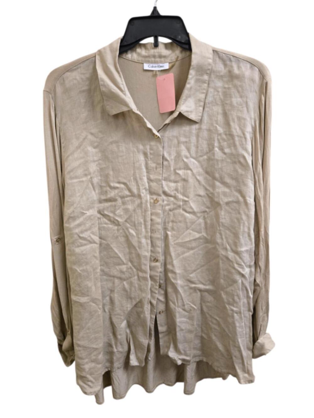 Very Good 2XL Calvin Klein Button-Up Shirt